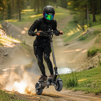 VIPCOO VS6 Pro Dual Motor Electric Scooter | 2400W, 37 mph, 40-Mile Range