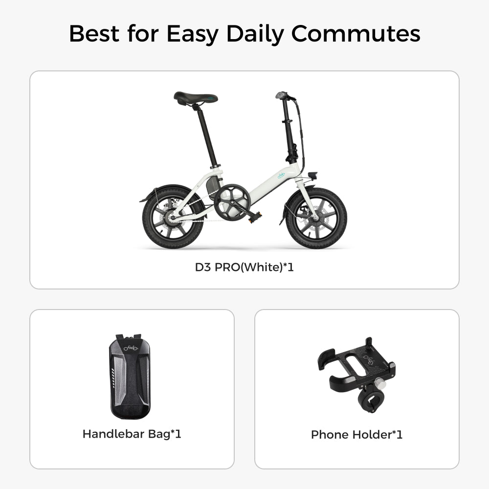 Fiido D3 Pro Mini Electric Bike