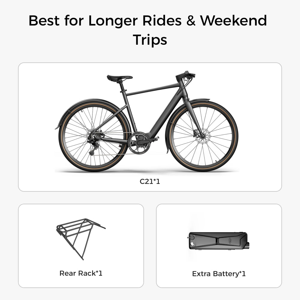 Fiido C21 E-Gravel & City E-Bike