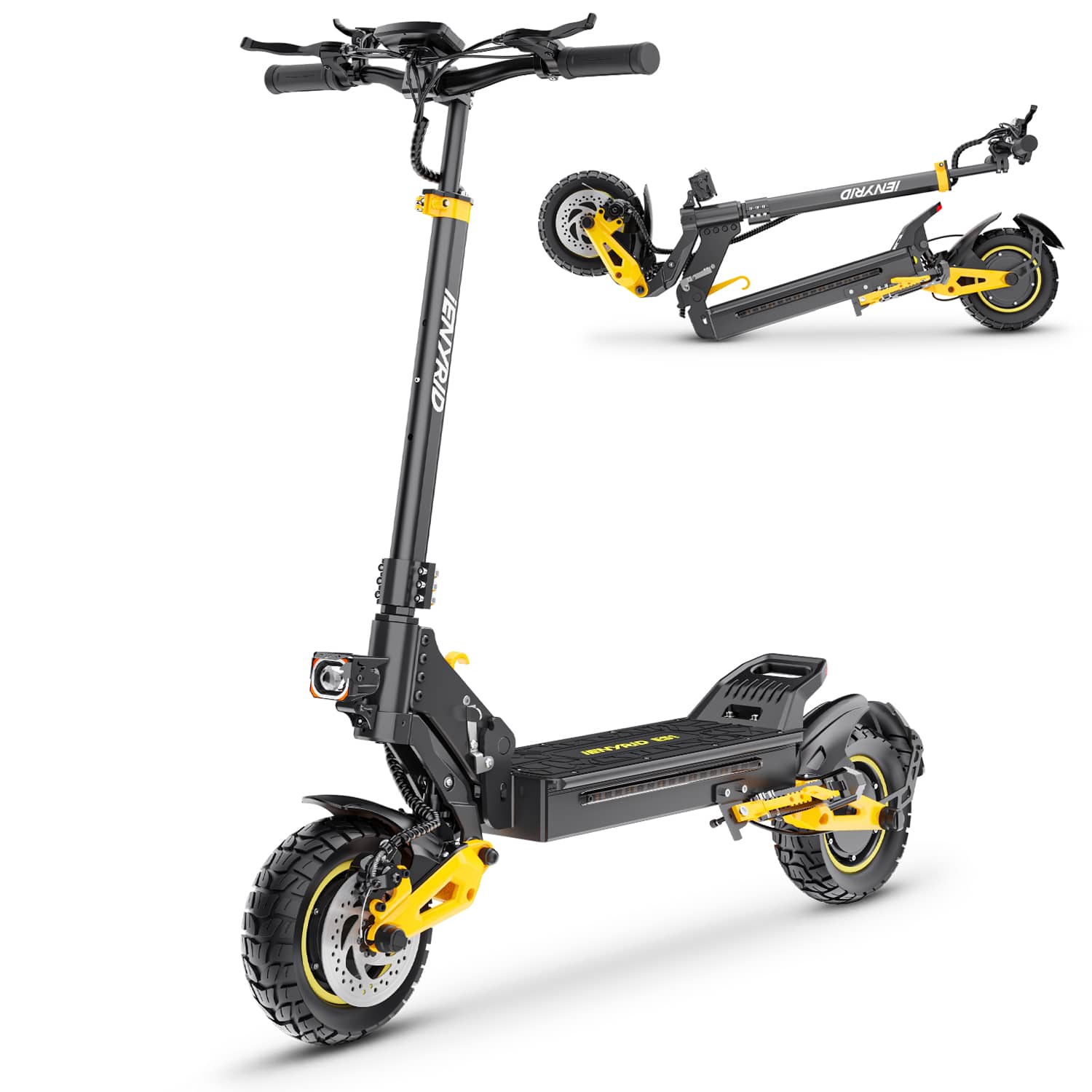 iENYRID ES1 Dual Motor Electric Scooter | 2400W, 37 mph, 37-Mile Range