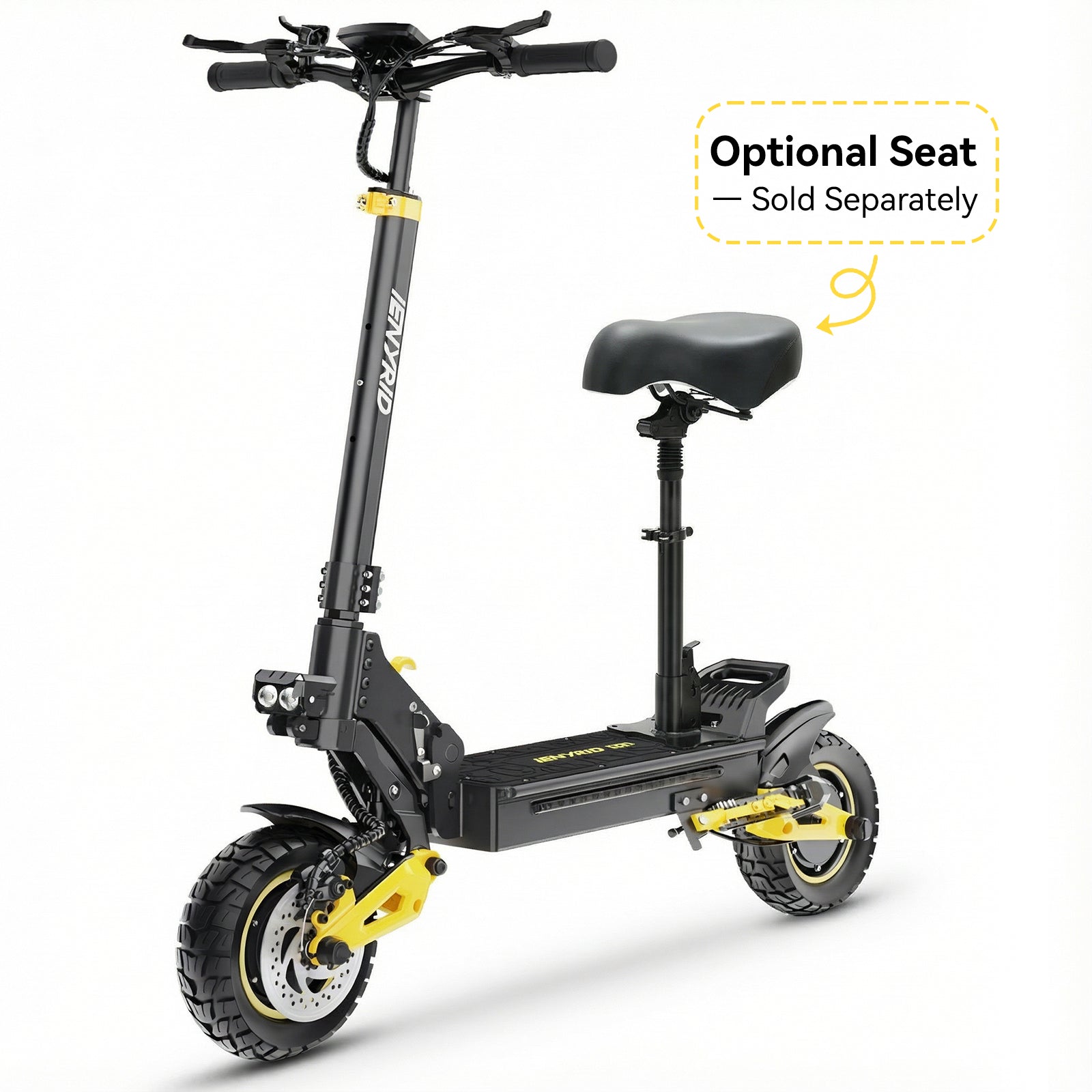 iENYRID ES1 Dual Motor Electric Scooter | 2400W, 37 mph, 37-Mile Range