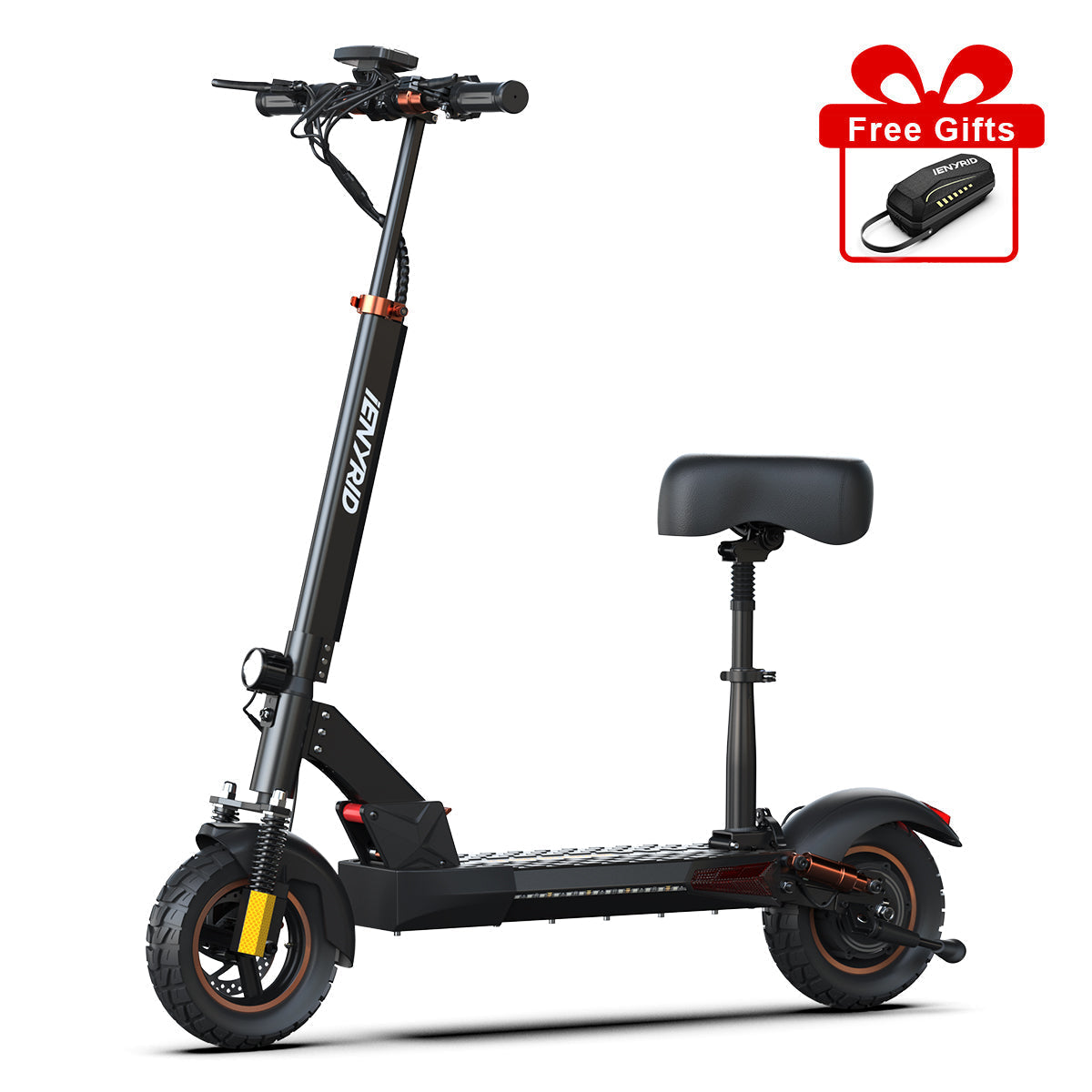 iENYRID M4 Pro S+ Electric Scooter with Seat | 800W Off-Road, 45km/h