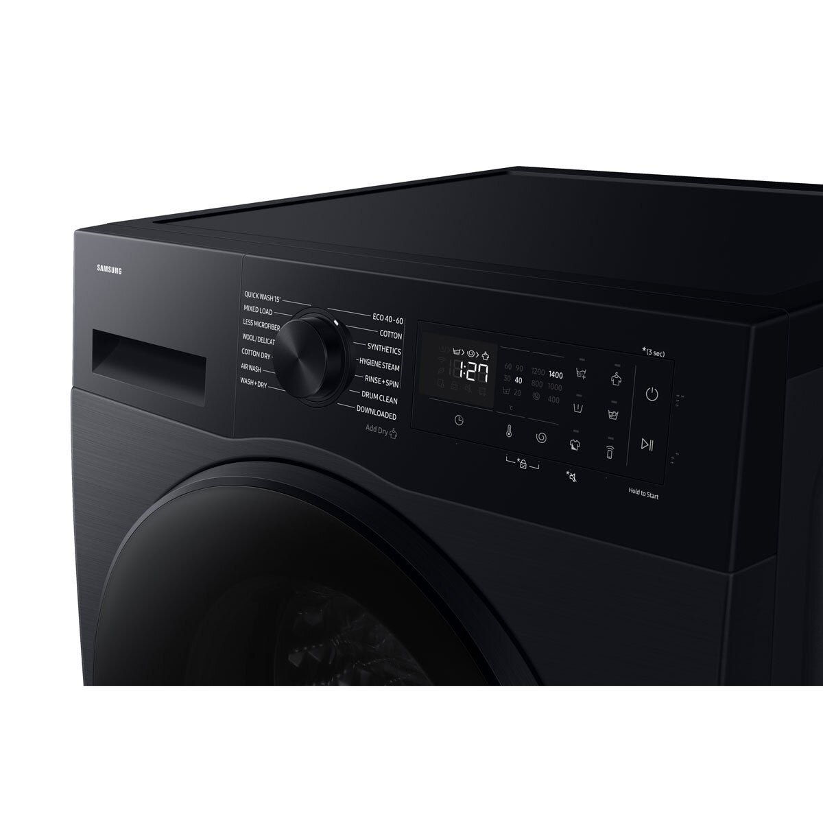 Samsung WD11DG5B15BBEU 11/6kg Washer Dryer, E Rated in Black - Image 2