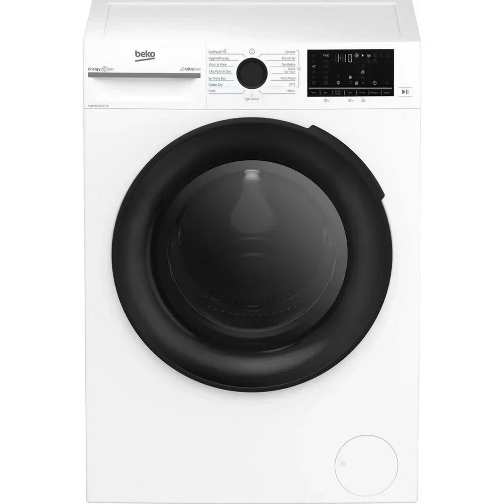 Beko BMND8545UW 8+5kg 1400 Spin Freestanding Front Load Washer Dryer White - Image 5