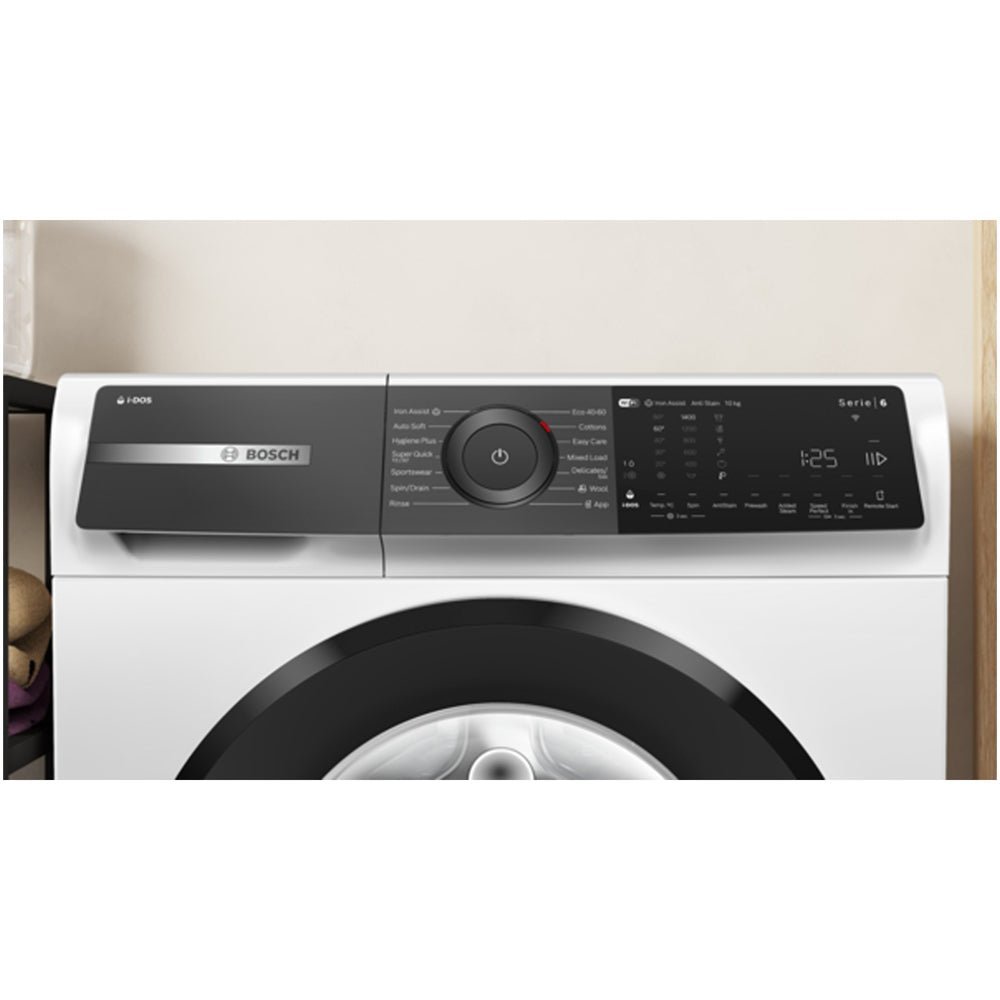 Bosch WGH254A0GB Series 6 1400 Spin 10kg Washing Machine White – A Rated