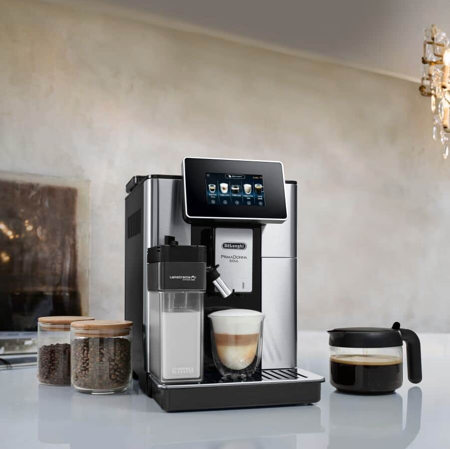 DeLonghi ECAM610.75.M Primadonna Soul Fully Automatic Bean to Cup Coffee Machine Metal Black - Image 6
