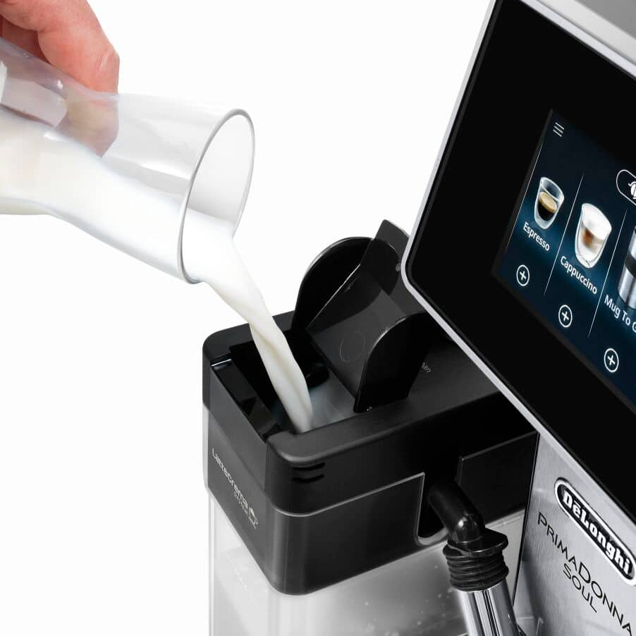 DeLonghi ECAM610.75.M Primadonna Soul Fully Automatic Bean to Cup Coffee Machine Metal Black - Image 4