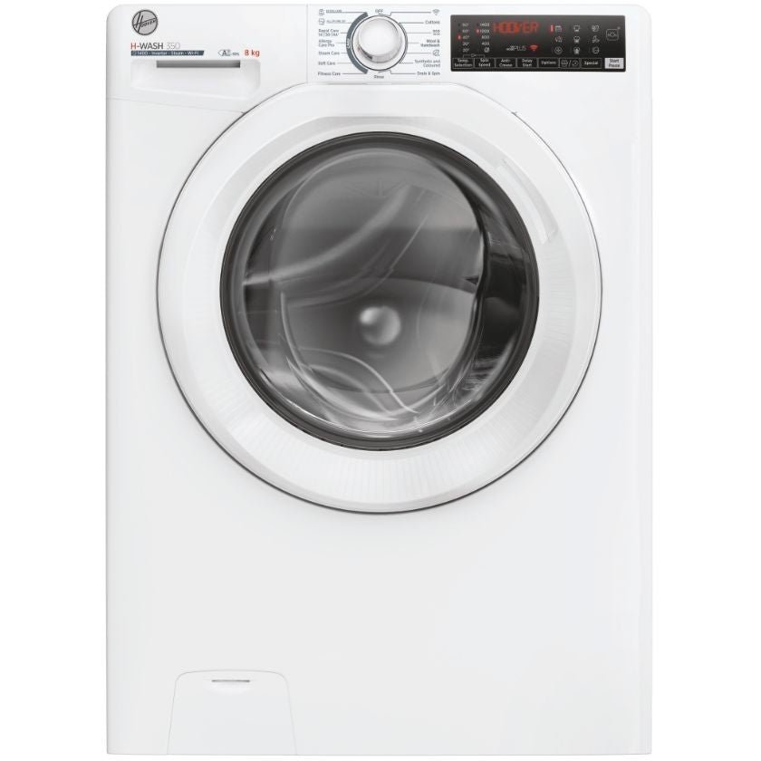 Hoover H3WPS486TAM6-80 8kg 1400 Spin Freestanding Washing Machine White A Rated