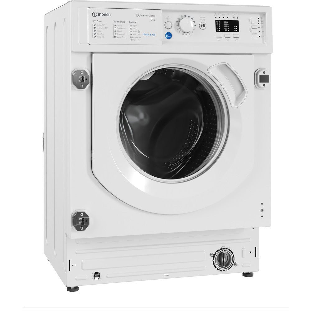 Indesit BIWMIL81485 8kg Built In Washing Machine - Image 4