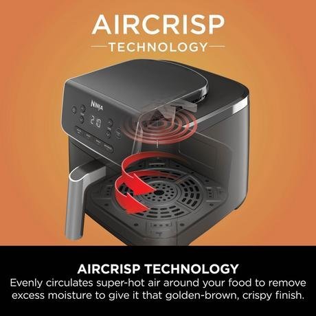 Ninja Air Fryer PRO AF140UK 4.7L – Black - Image 8