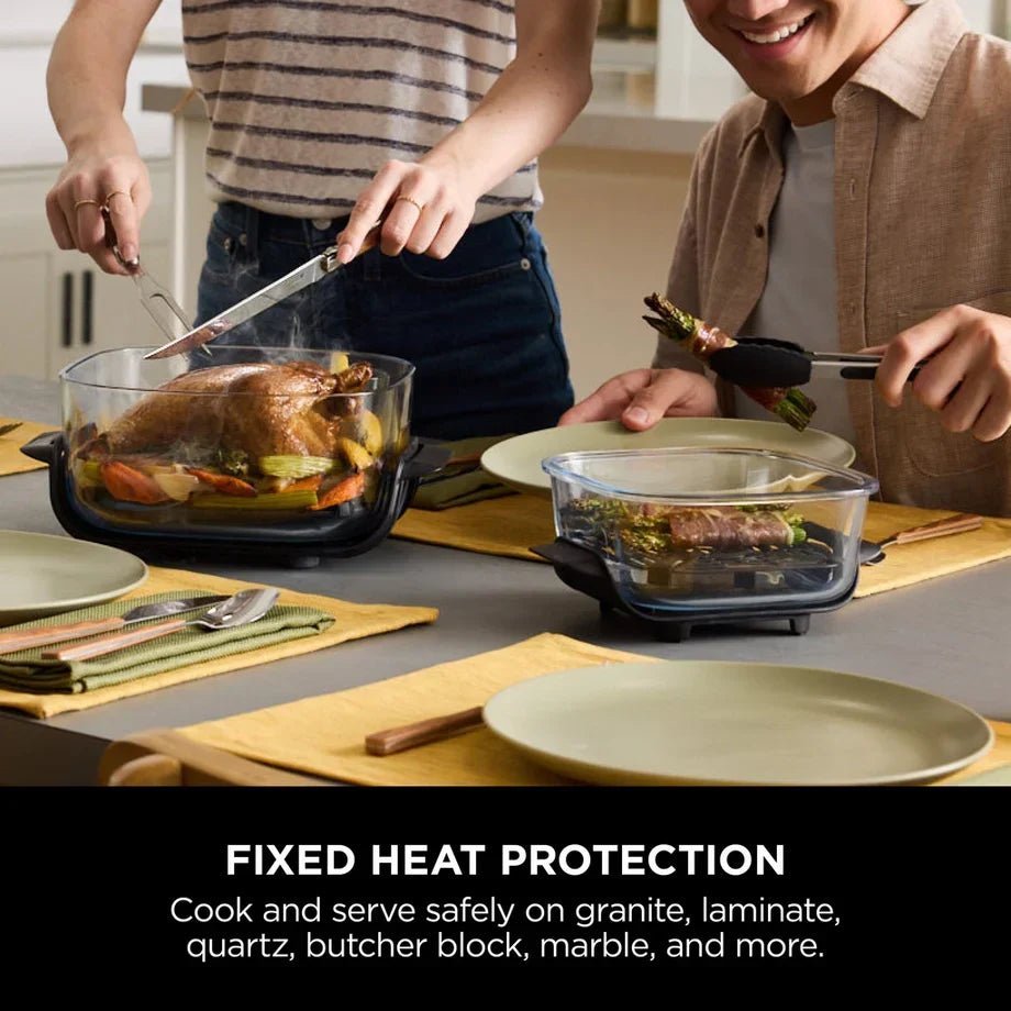 Ninja FN101UKGY CRISPi 4 in 1 Portable Glass Air Fryer Cyber Space - Image 13