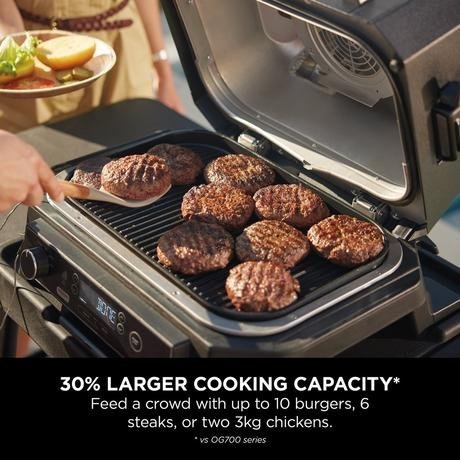 Ninja OG850UK Woodfire Pro XL Electric BBQ Grill & Smoker - Image 2