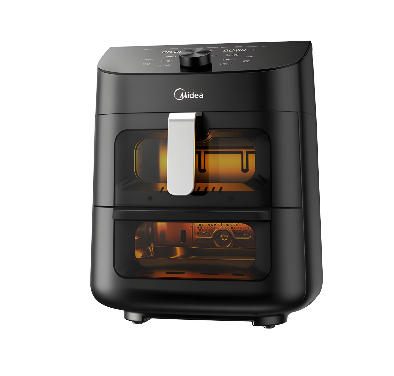 Midea MAF112B0BPKW – Black 11L Two-zone Air Fryer – 1900W – B energy