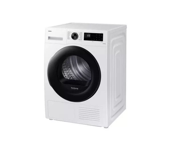 Samsung Series 5 DV90CGC0A0AEEU with OptimalDry 9 kg Heat Pump Tumble Dryer White - Image 2
