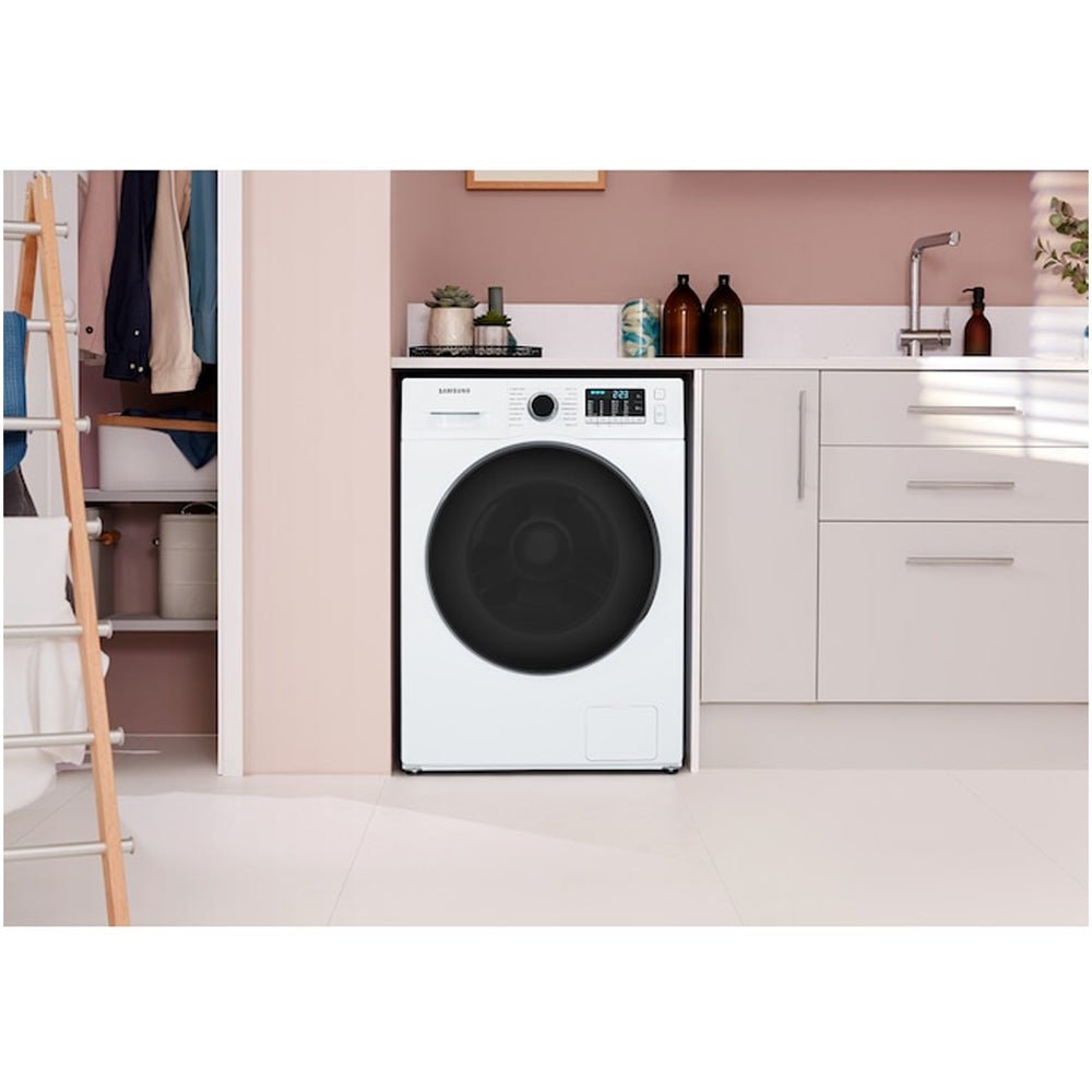 Samsung Series 5 WD80TA046BEEU Ecobubble AI Energy 8kg+5kg 1400 Spin Washer Dryer White - Image 8