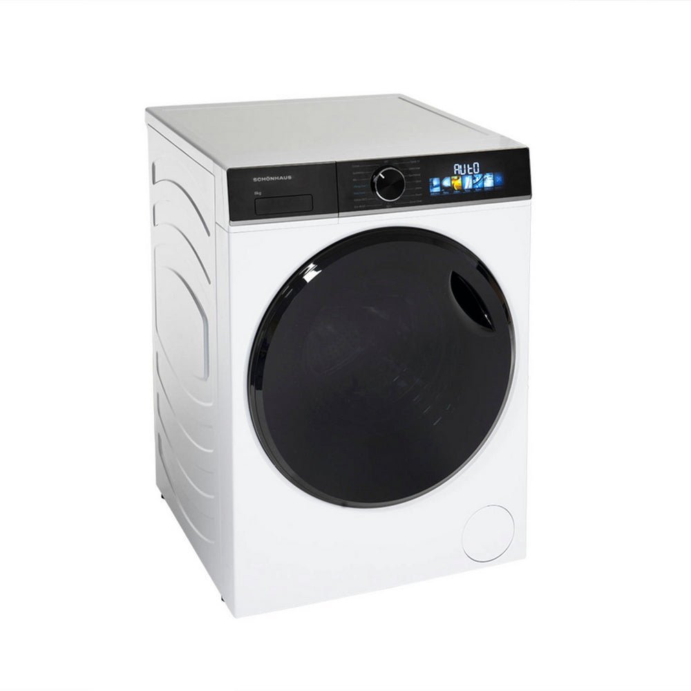Schonhaus WMSF01814AW 8kg 1400 Spin Freestanding Washing Machine White - Image 3