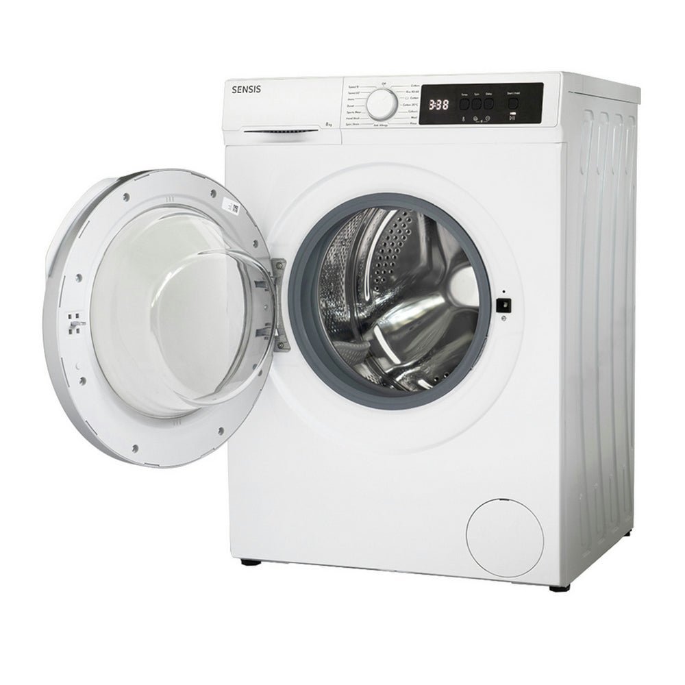 Sensis WMF01814AW 8kg 1400 Spin Washing Machine White - Image 2
