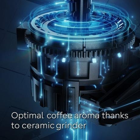 Siemens TF303G07 Bean to Cup Fully Automatic Freestanding Coffee Machine Inox Silver Metallic - Image 5