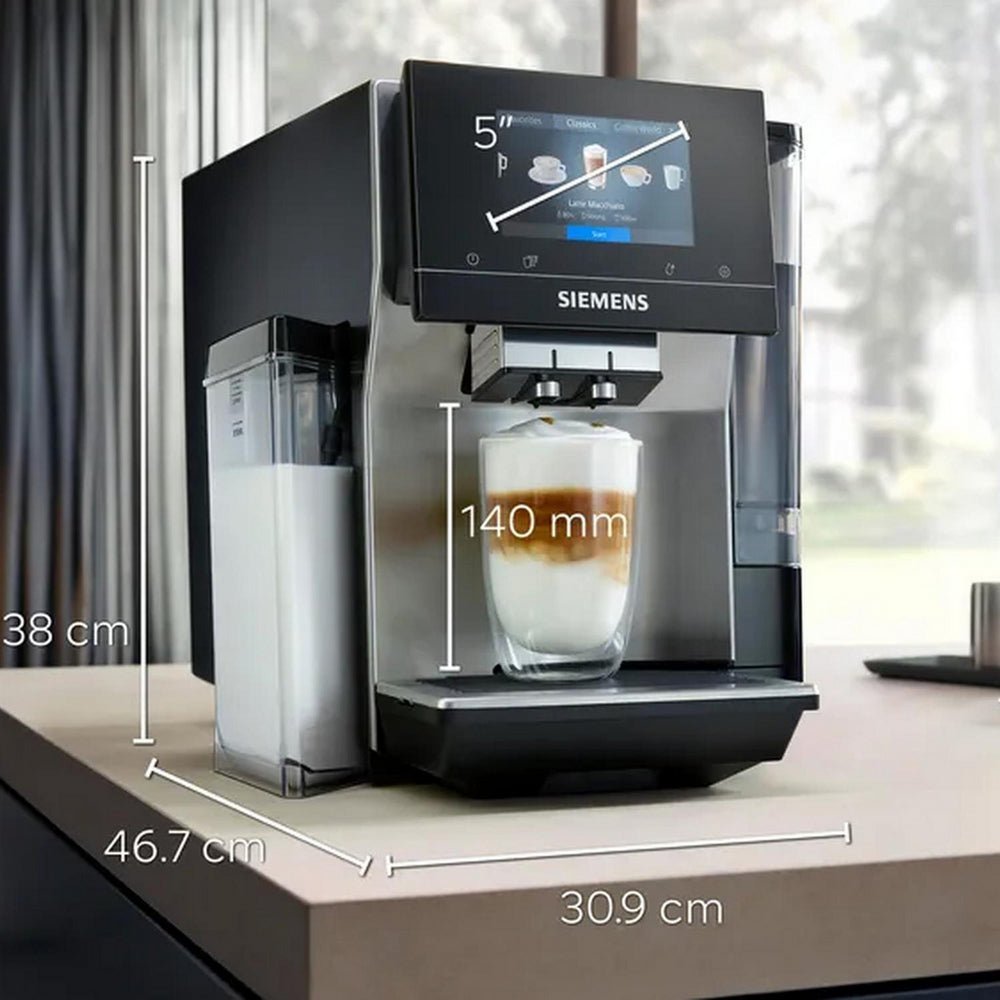 Siemens TQ717GB3 EQ700 Bean To Cup Coffee Machine Stainless Steel - Image 4